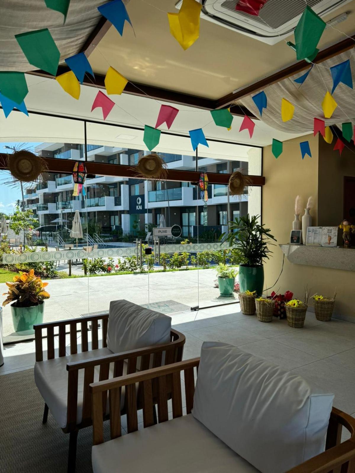 Makia Beach Experience - Novissimo Flat Porto De Galinha - Muro Alto Pôrto das Galinhas Eksteriør bilde