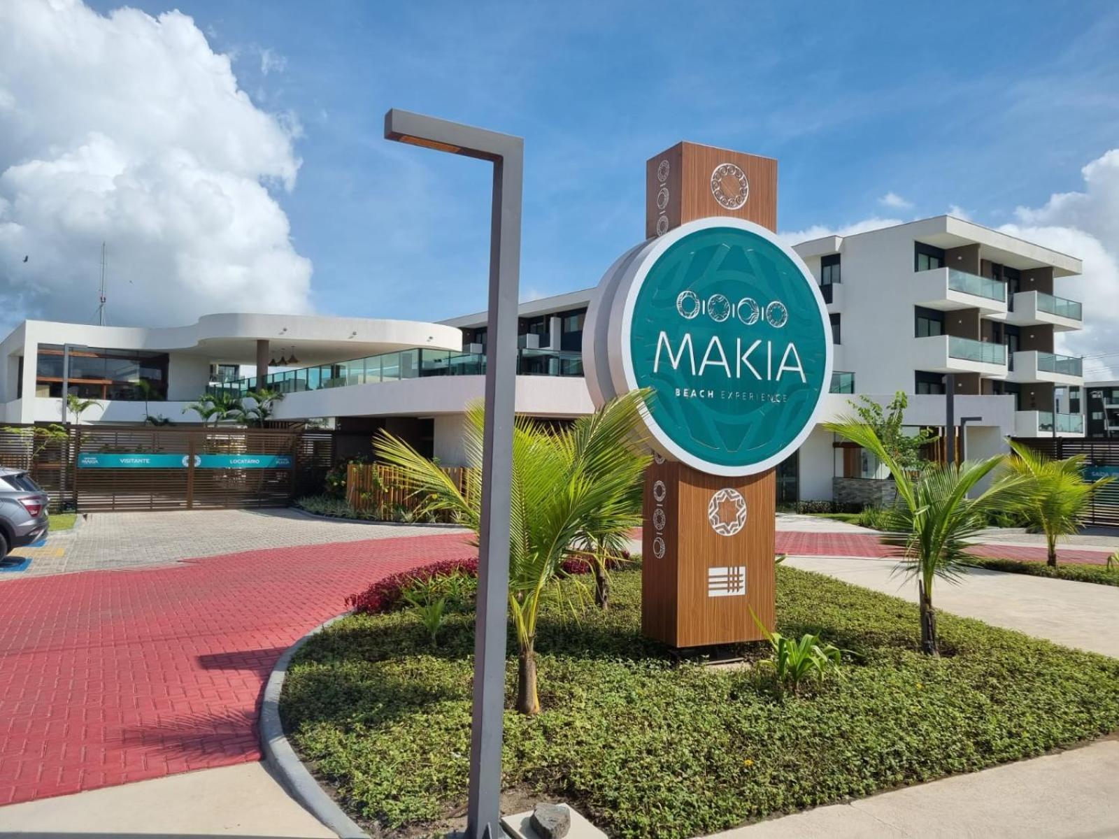 Makia Beach Experience - Novissimo Flat Porto De Galinha - Muro Alto Pôrto das Galinhas Eksteriør bilde